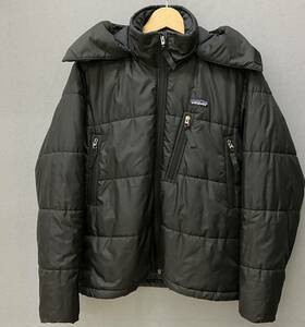 Patagonia パタゴニア レディース パフジャケット 84030 中綿ナイロン ブラック Sサイズ アウトドア フード取り外し可能