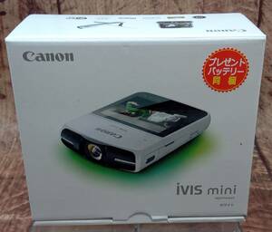 Canon キャノン /iVIS mini iVIS mini HD /8455B002 (ホワイト) /ウェアラブルカメラ/2013年製 /約1280万画素 /箱・説明書、付属備品有り
