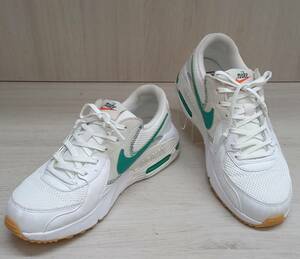 NIKE/ナイキ/スニーカー/DJ2003-100/WMNS AIR MAX EXCEE/ホワイト×グリーン/25.5cm