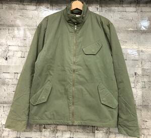 STUSSY AUTHENTIC OUTER GEAR ステューシー 中綿ジャケット ブルゾン ジップアップ サイズM カーキ