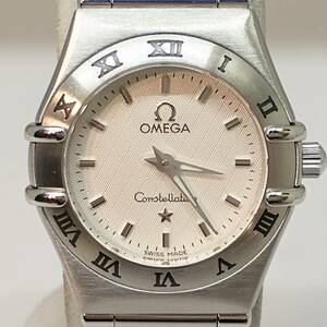 【23年12月電池交換新品仕上げ済】OMEGA Constellation 1562.30 SS シルバー文字盤 腕時計 コンステレーション アナログ