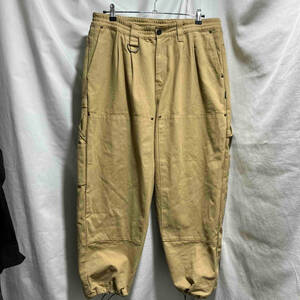 MFC STORE Double Knee Easy Pants Painter Pants Size:L Khaki エムエフシーストアー ダブルニーイージーパンツ