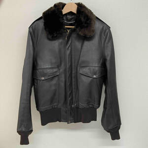 Schott N.Y.C 上野商会 G-1 LEATHER JACKET BROWN ショット レザー ボンバー ジャケット ブラウン 174US サイズ42