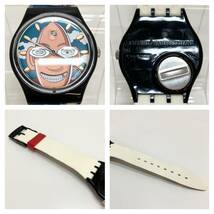 ジャンク 【1円スタート】SWATCH スウォッチ　the Club　ルーカ＆スミラコラボ　2本セット　動作未確認　ブランド腕時計_画像5