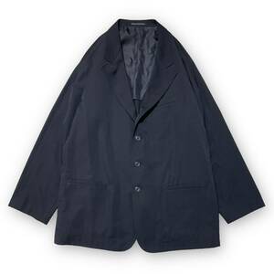 19AW Yohji Yamamoto POUR HOMME ウールギャバ6Bジャケット テーラードジャケット 3 ブラック ヨウジヤマモト 店舗受取可