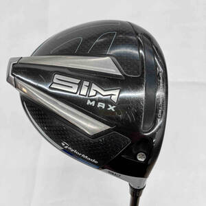 TaylorMade テーラーメイド　SIM MAX シムマックス　　　9.0° TOUR AD フレックスS ゴルフ　ドライバー 1w