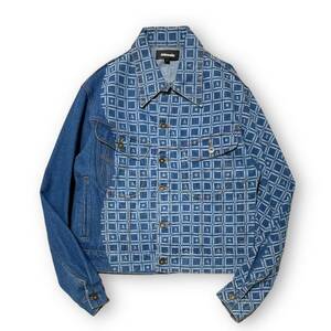 Ahluwalia graphic denim jacket アルワリア グラフィックデニムジャケット サイズL 店舗受取可