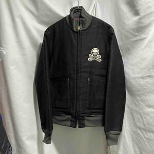 ANDFAMILYS Back Designed Blouson FELIX THE CAT Black Size:M アンドファミリーズ 中綿ブルゾン フィリックスザキャット ブラック