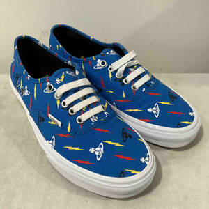 VANS×VIVIENNE WESTWOOD スリッポンロゴスニーカー サイズ:27cm 総柄 271278 ヴァンズ ヴィヴィアンウエストウッド