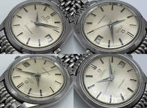 【ジャンク】OMEGA Seamaster デイト　クリーム文字盤 腕時計_画像4