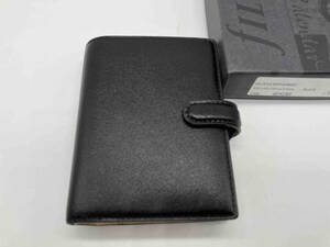 FILOFAX MINI DORSET ファイロファックス ミニドーセット システム手帳 黒 ブラック 025285