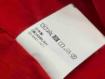 AMBUSH AMBSHT-119 Long Sleeve Shirt Red Made in Japan Size:1 アンブッシュ 変形長袖シャツ レッド 日本製_画像5