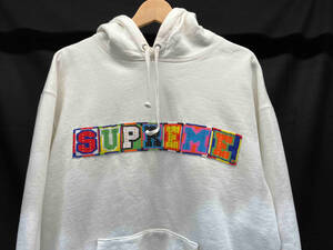 Supreme シュプリーム Beaded Hooded Sweatshirt パーカー サイズ：M ホワイト