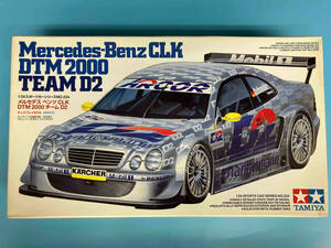 ジャンク タミヤ 1/24スポーツカーシリーズNO.234 メルセデス ベンツ CLK DTM 2000チーム D2 ディスプレイモデル 接着剤別売