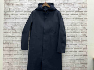 MACKINTOSH Macintosh rubber discount f- dead ratio wing coat cotton wool liner attaching Britain made hand made size 34 navy 