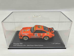 MINICHAMPS ミニチャンプス ミニカー ポルシェ934 ADAC Eifelrennen 1976 DRM Einner Helmut Kelleners