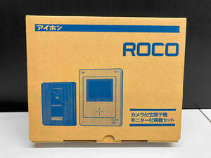 未使用品 アイホン ROCO JL-12 テレビドアホンセット カメラ付玄関子機 モニター付親機セット