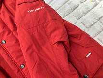 carhartt カーハート N-3B ANCHORAGE PARKA フード付き ファー付き レッド サイズM 店舗受取可_画像3