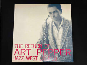 【LP盤】The Return Of Art Pepper / Art Pepper