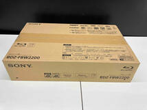 未開封品 SONY BDZ-FBW2200 ブルーレイレコーダー　ソニー　4Kチューナー内蔵 Ultra HDブルーレイ DVDレコーダー_画像1