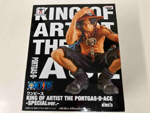 バンプレスト ポートガス・D・エース A(鞄:ブルー) ワンピース KING OF ARTIST THE PORTGAS・D・ACE -SPECIALver.- ワンピース