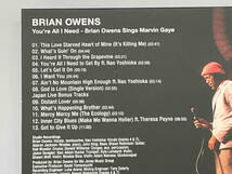 Brian Owens CD You're All I Need-Brian Owens Sings Marvin Gaye_画像3