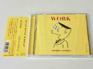 帯あり ハンバートハンバート CD WORK(通常盤) 店舗受取可