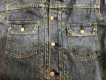 LEVI’S 71507XX J22 JT932 2nd 93年 日本製 Gジャン デニムジャケット リーバイス インディゴ サイズ40_画像4