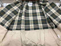 BARBOUR / バブアー BEDALE 22AW nano universe別注 ノンワックス 222MCAS018 デッキジャケット ライトベージュ サイズ36_画像3