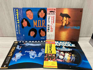 ジャンク レコード 4枚 ゴダイゴ M.O.R. AF-7076-AX/キタキツネ物語 YX-5003-AX/OUR DECADE YX-5010-AX/MAGIC CAPSULE YZ5001〜2-AX