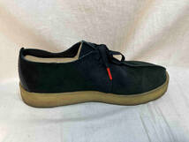 Clarks Treck Cup wallaby boots black suede クラークス トラックカップ ワラビーブーツ ブラックスウェード サイズ28cm_画像5