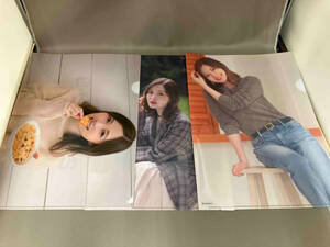  Nogizaka 46 white stone flax .. industry memory clear file 3 pieces set 