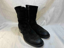 BUTTERO SUEDE WORK BOOTS BLACK ブッテロ スウェード ワークブーツ ブラック サイズ40 店舗受取可_画像1