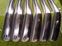 PRGR/GN 502 TOUR FORGED/シャフト不明/フレックス不明/5-9,P/6本セット/プロギア/アイアンセット/ゴルフ_画像3