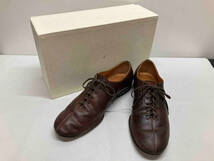 forme フォルメ fm-08／ Calf Blucher plain toe その他ドレスシューズ レザー メンズ 約25.0cm ダークブラウン 箱あり_画像1