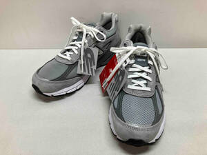 【美品】new balance ニューバランス U990GR4 990 v4 GR4／USA製 スニーカー メンズ 27.5cm グレー タグ付き