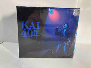 KAI 40年　KAI DVD-BOX Ⅳ CONTAINS 6 DVD DISC & BOOKLET