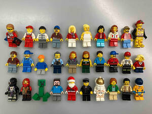 LEGO レゴ 正規品 ミニフィグ 30個 まとめ売り ※マインクラフト マイクラ ニンジャゴー サンタクロース クリスマス ポリス 警察官など