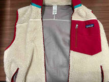 Patagonia／23047FA11／CLASSIC RETRO-X VEST／フリースベスト／サイズM／アイボリー／パタゴニア／メンズ_画像3