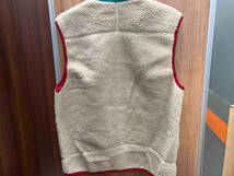 Patagonia／23047FA11／CLASSIC RETRO-X VEST／フリースベスト／サイズM／アイボリー／パタゴニア／メンズ_画像2