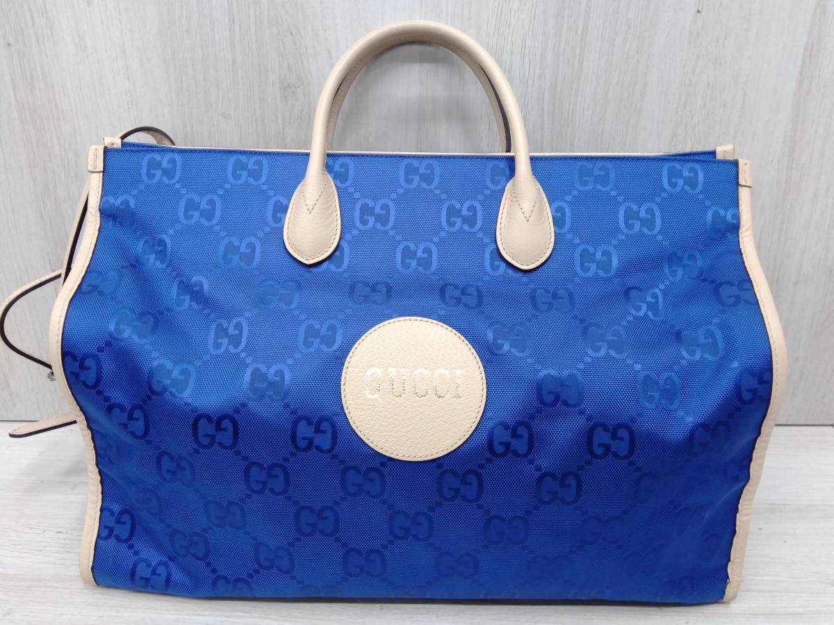 グッチ GUCCI/GGナイロン OFF THE GRID グッチオフザグリッド/630353 2wayバッグ 青