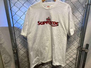 Supreme 23ss Crown Tee white シュプリーム クラウン半袖Tシャツ ホワイト サイズXL 店舗受取可