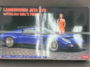  нераспечатанный товар пластиковая модель Hasegawa 1/24 Lamborghini Io taSVR w/ итальянский девушки фигурка 