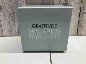 【完品】【美品】星野源 CD Gen Hoshino Singles Box 'GRATITUDE'(12CD+10DVD+Blu-ray Disc) VIZL1793