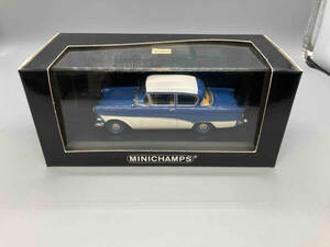  present condition goods minicar MINICHAMPS Opel Rekord P1 Saloon 1958 blue/white