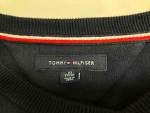 TOMMY HILFIGER トミーヒルフィガー ネイビー ニットXSサイズ_画像2