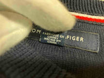 TOMMY HILFIGER トミーヒルフィガー ネイビー ニットXSサイズ_画像3