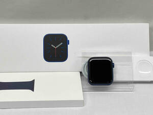 【ジャンク】 Apple Watch SERIES 6 44mm M09A3J/A Blue Aluminum Case Deep Navy Sport Band