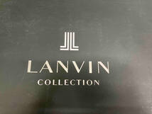 未使用品 LANVIN アクリル毛布 140cm×200cm シングル ブラウン_画像6
