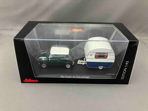  Schuco 1/43 Mini * Cooper trailer attaching *Knaus Schwalbennest* Schuco 